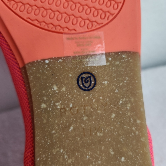 Roth'ys Round Toe Flats Tropical Pink  Women's Size 11.5 - Picture 9 of 12